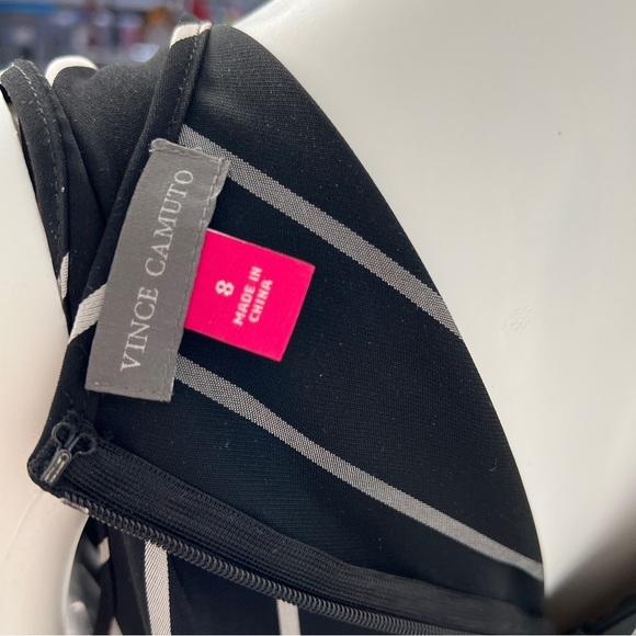 Vince Camuto Black and White Jumpsuit 8 - Picture 8 of 8